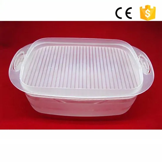 Cheap Square & Rectangular high quality cake packaging box new plastic rectangle separate cake box with lid