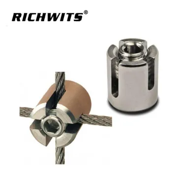 Cross Wire Rope Clips Stainless Steel 316 Grade M12 6mm Wire Rope Cable Clamps
