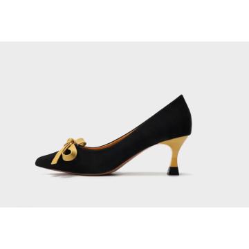 2021 sandales pour dames à talons fins bowknot cusp d&#39;été