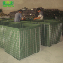 Military Sand Wall Hesco Barriers For Defensive Firing