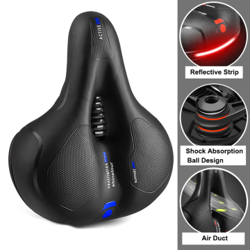 Reflective Shock Absorbing Hollow Bike Saddle: A Comprehensive Guide to MTB and Road Cycling Seats