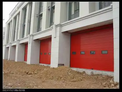 electric overhead sliding workshop door/gate door