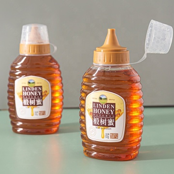 Factory Wholesale PET 500/800/1000g Sharp Spout Plastic Cooking Oil Honey Squeeze Packaging Bottles