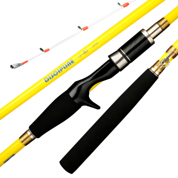 JOHNCOO E-Glass Graphite Composite Jigging Rod 1.65m-2.1m 10-12kg Power Fishing Rod