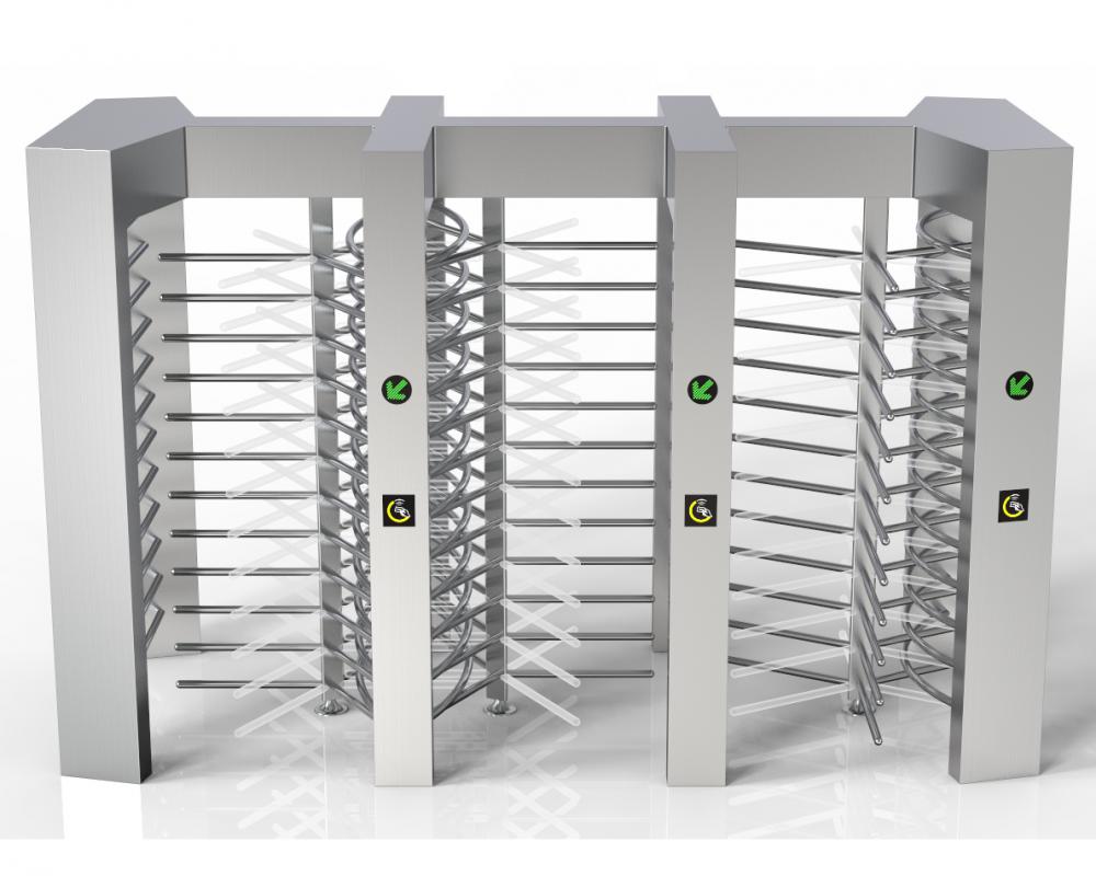 Security Access Control Full Height Turnstile Gate