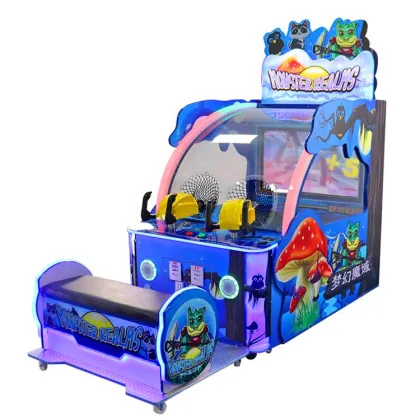 ThreePlus Coin-Operated Ball-Shooting Game Machine: Monster Realm - For Sale