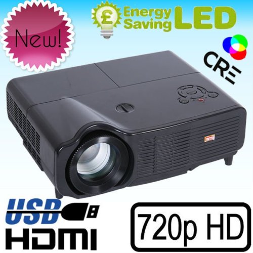 Hot Sale! ! ! Cre LCD Projector R&D and Marketing HDMI LED Projector (X500)