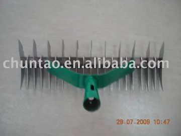 high quality steel soil rake