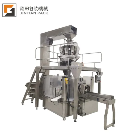 Automatic Rotary Packing Machine for Pre-made Doy Bags with Zipper