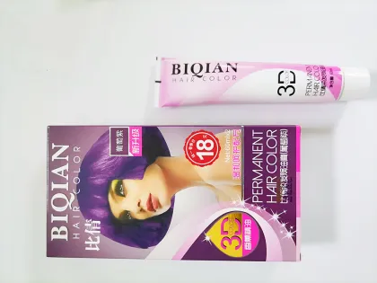 Plant hair coloring cream set