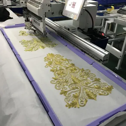 Computerized Maya Embroidery Machine for Flat Promotion Designs