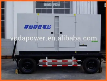 Trailer mounted diesel generator set 250kva
