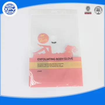 OPP plastic bags with header