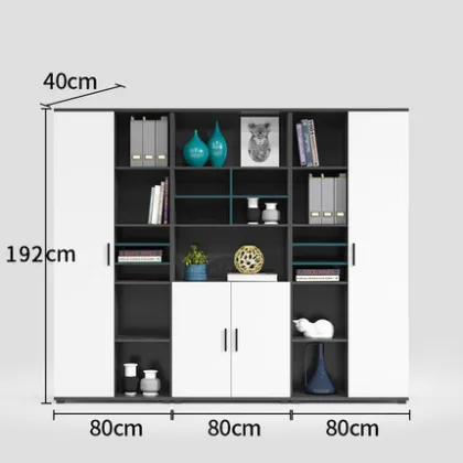 New Wooden Office File and Storage Cabinet