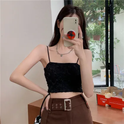 Lace Small Strap Vest - Female Beauty Strap Bra