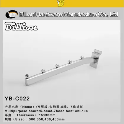 metal various styles garment shop display hooks accessories