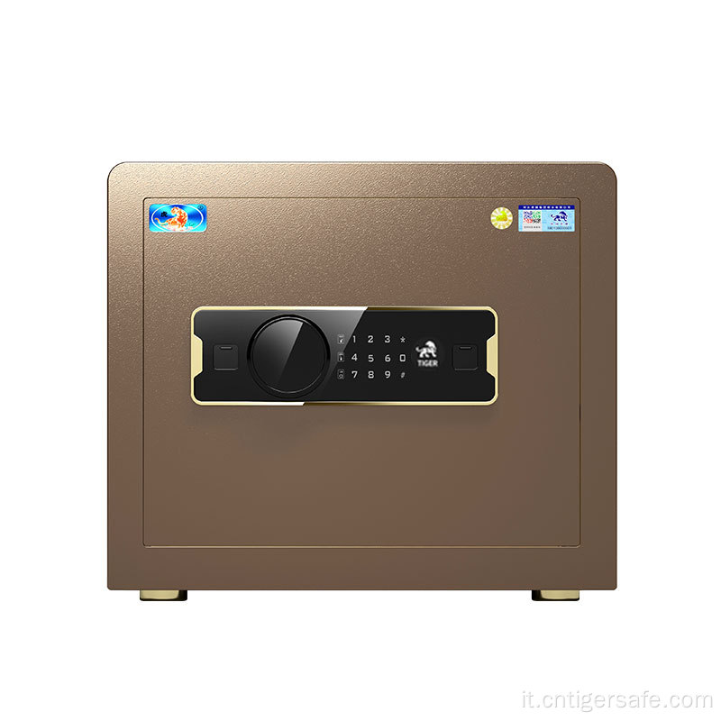 Tiger Safes Classic Series-Brown 35 cm Lock Electrory Lock