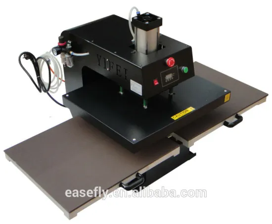 pneumatic double stations heat press machine t-shirt hot press machine