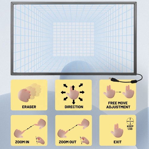 15 to 500 inch infrared touch frame screen
