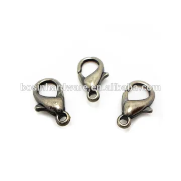 Fashion High Quality Metal Gunmetal Lobster Clasp