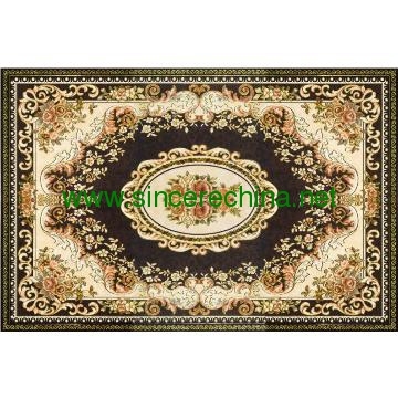 Foshan Western Style Gloden Elegant Carpet Tile