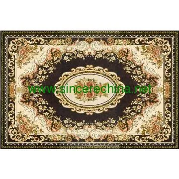 Foshan Western Style Gloden Elegant Carpet Tile