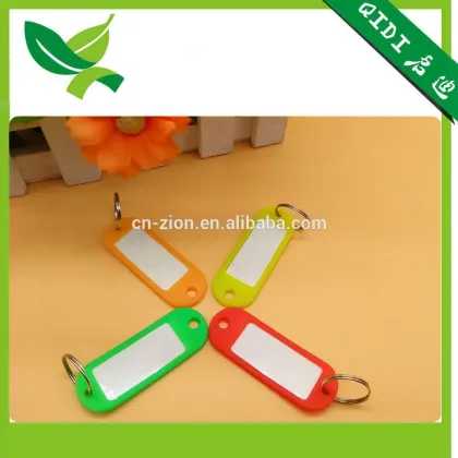 Fashion design portable plastic luggage tags