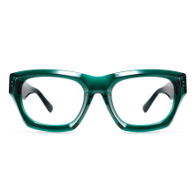 Green Acetate Optical Frame Square Acetate Optical Frame Factory