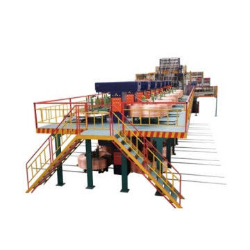 Configuración de fundición continua de alta eficiencia