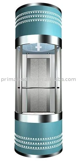 Panoramic elevator cabin PSM-528