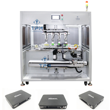 Guangdong CNC High Precision WIFI TV Set Top Box Printers" 

However, to make it more accurate and concise, considering the main features:

"High Precision CNC WIFI Pad Printers for TV Set Top Boxes