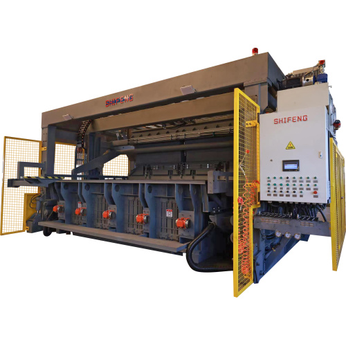 Máquina formadora de bloques por vibración compacta