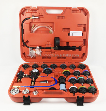 28pcs Master Cooling Radiator Pressure Tester Kit with Vacuum Purge and Refill
