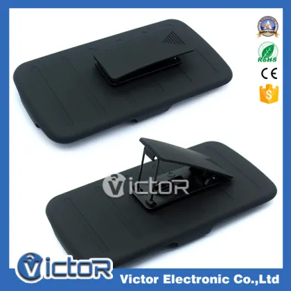 New Mobile phone PC Holster robot clip case for LG Q6