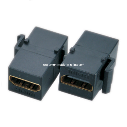 HDMI Keystone Jack Black