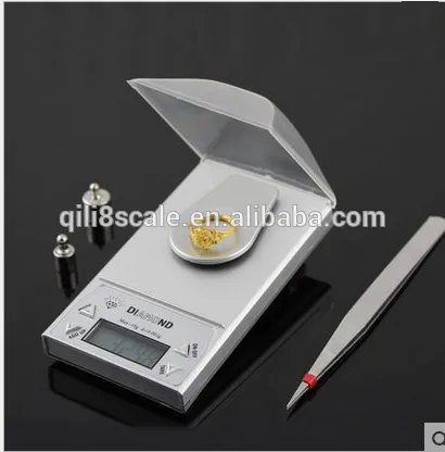 Tanita type 0.001g precision milligram digital pocket scale