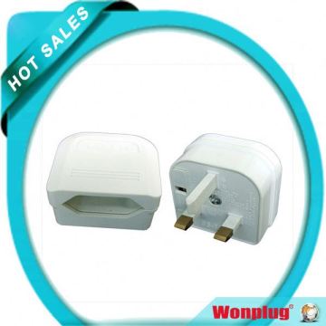 2014 Euro plug to UK plug travel adapter converter 1 Year Guarantee travel uk plug adapter