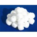 Single-use absorbent cotton balls