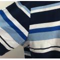 Custom Men's printed striped polo Shirts