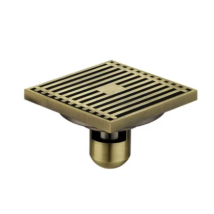 Bathroom Anti-Odor Brass Floor Drain