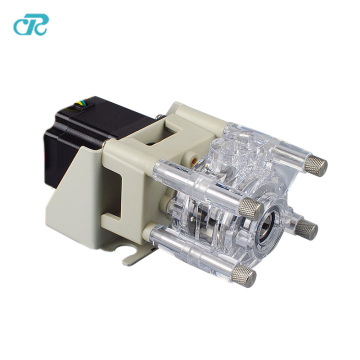 Customized peristaltic pump for machine supporting