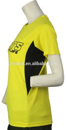 Promotional sports t-shirt/round neck sports t-shirt/sports t-shirt China manufacturer