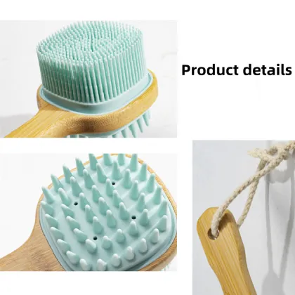 Wood Cleansing Body Brush