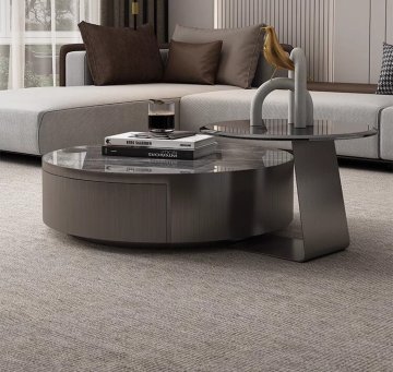 Minimalist Marble Coffee Table for Small Spaces