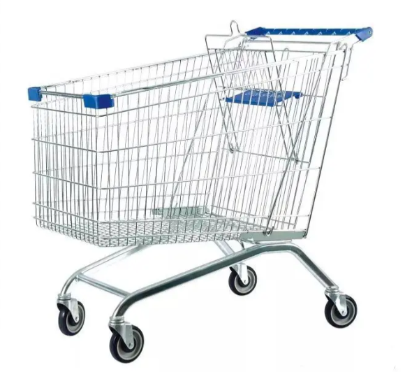 Supermarket Shopping trolley european style