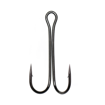 Long Shank Double Hook High Carbon Steel for Perch Pike Sea Bass Fishing