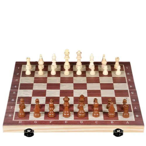 High Quality Wooden Chess Toy for Brain Training and Entertainment