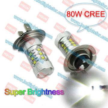 super brightness 80W C.R.E.E HB2 HB3 HB4 CAR LED FOG LAMP PY20D 9145 LED LIGHT H4 H7 H8 H9 H10 H11 9005 9006 LED HIGH POWER