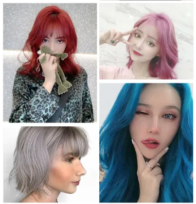 KALISPRO Temporary Grandma Grey Hair Clay Wax Color