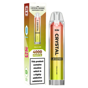Pack of 10 Crystal Legend 4000 Disposable Vapes